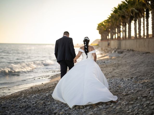 La boda de Christian  y Esmeralda  en Sitges, Barcelona 1