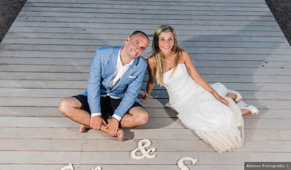 La boda de Sergi y Ale en Corralejo, Las Palmas