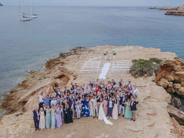 La boda de Francisco y Katrin en Cala Conta, Islas Baleares 19