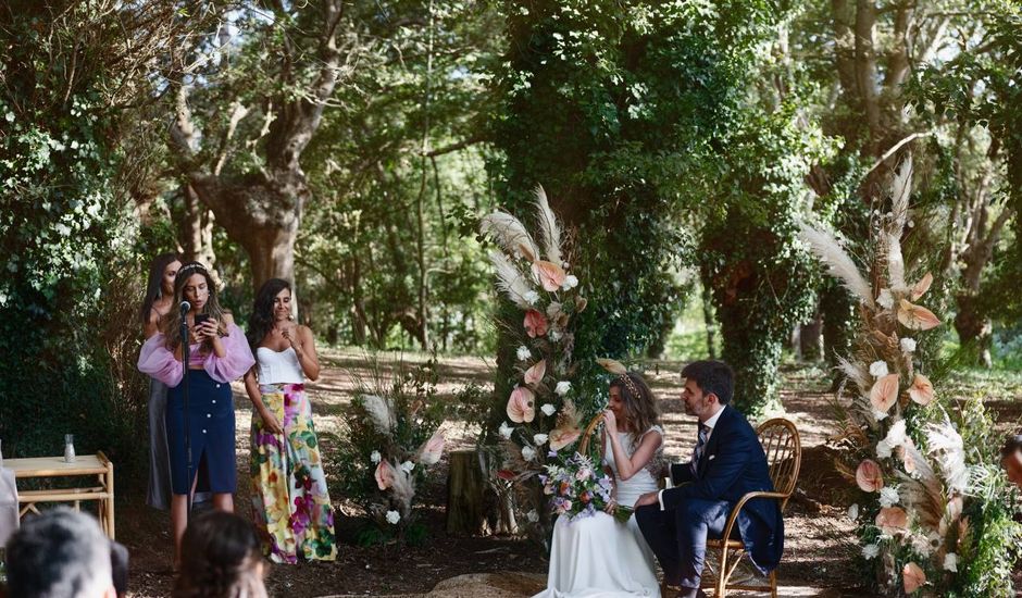 La boda de Álvaro y Noelia en Touro, A Coruña