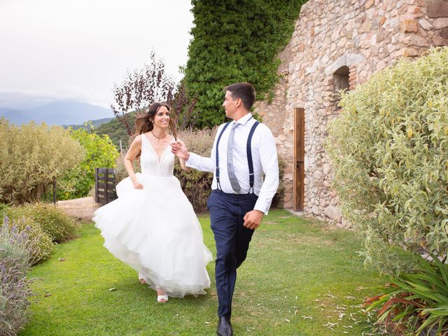 La boda de Jordi y Laura en Sant Hilari Sacalm, Girona 34