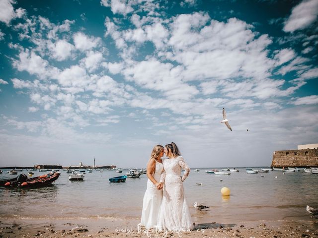 La boda de Bianca Gómez Griffin y Auxi Bernal Fuentes  en Rota, Cádiz 41