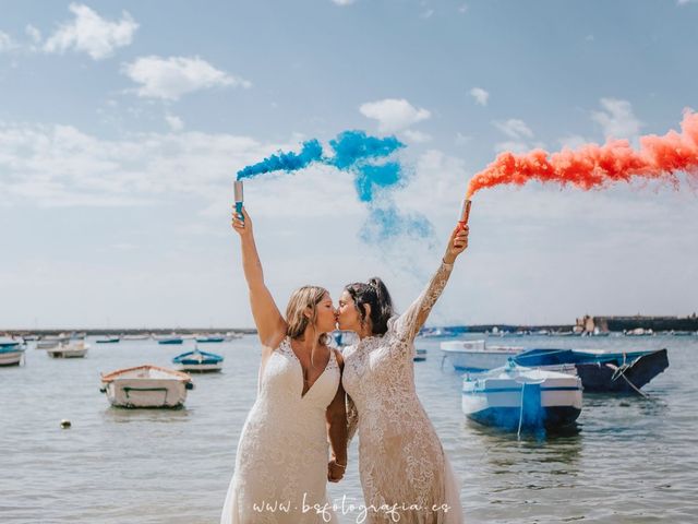 La boda de Bianca Gómez Griffin y Auxi Bernal Fuentes  en Rota, Cádiz 42