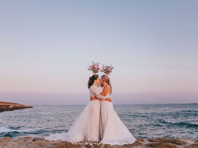 La boda de Bianca Gómez Griffin y Auxi Bernal Fuentes  en Rota, Cádiz 50