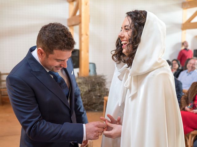 La boda de Jorge y Oiane en Santa Gadea Del Cid, Burgos 40