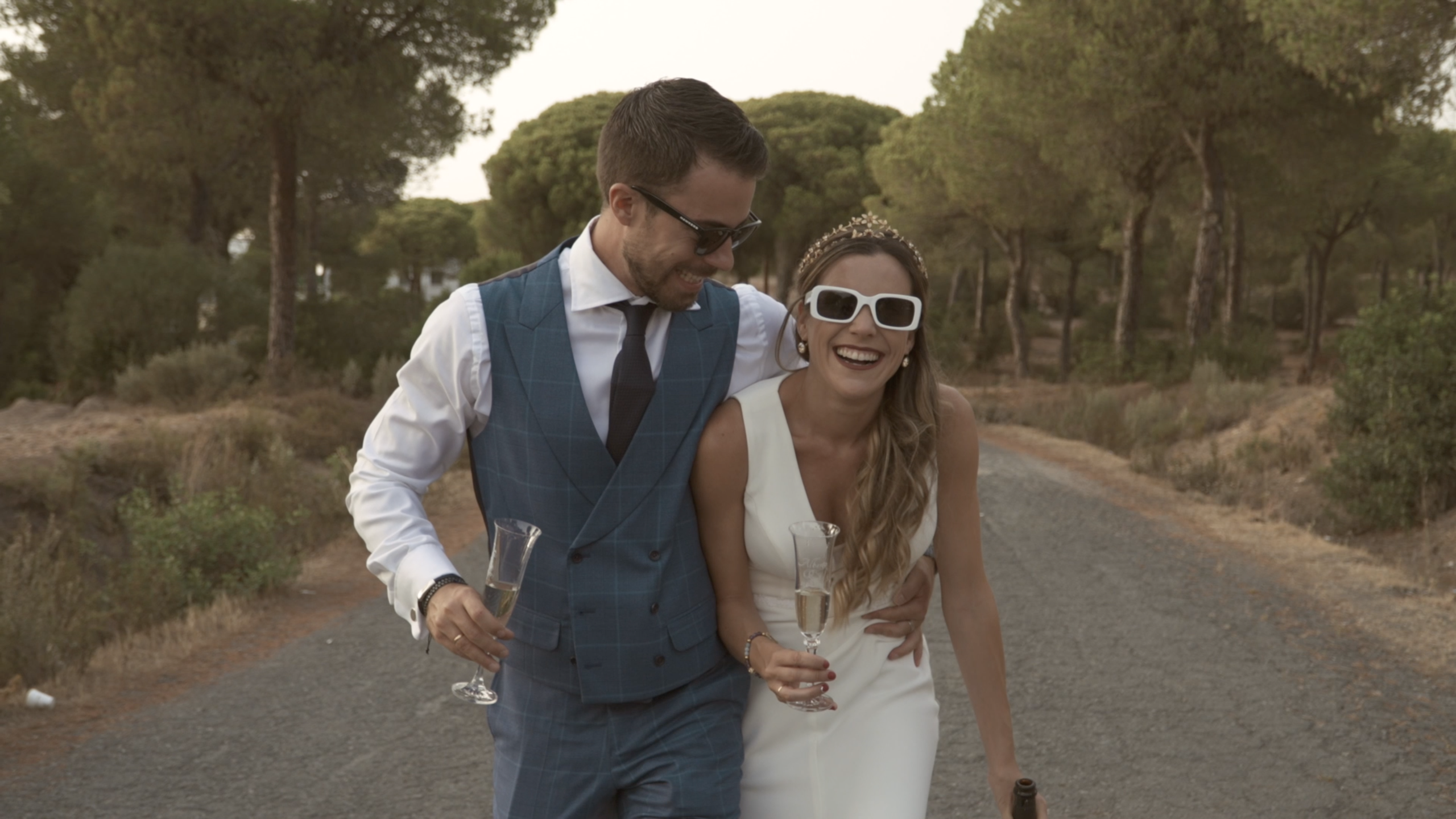 La boda de Rocío y Alberto en El Rompido, Huelva