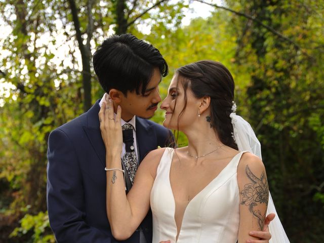 La boda de Fumito y Carol en Sant Andreu De La Vola, Barcelona 16