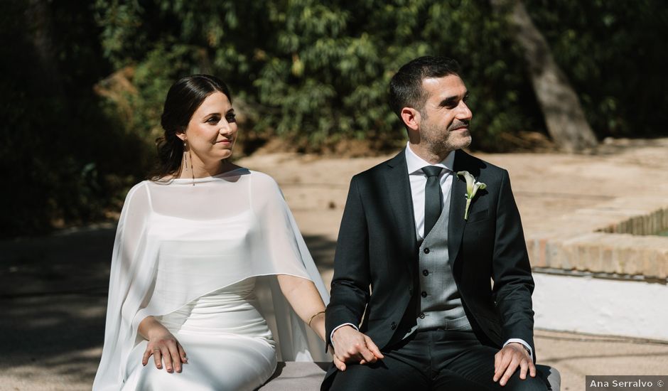 La boda de Joaquín y Andrea en Masarrochos, Valencia