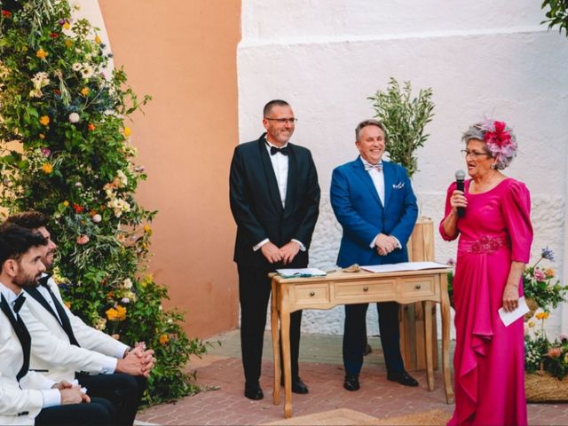La boda de Miguel y Jesús en Castillo Tajarja, Granada 111