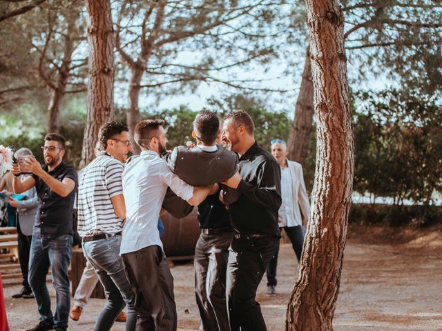 La boda de Jona y Alba en Sant Cugat Sesgarrigues, Barcelona 158