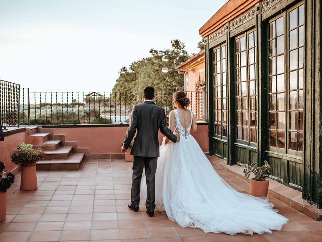 La boda de Jona y Alba en Sant Cugat Sesgarrigues, Barcelona 208