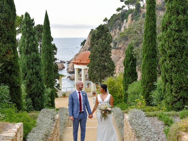 La boda de Charlote y Dominic en Blanes, Girona 1