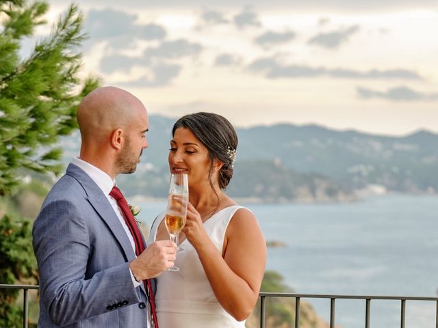 La boda de Charlote y Dominic en Blanes, Girona 39