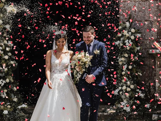 La boda de Andrés y Silvia en Forcarei, Pontevedra 1