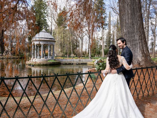 La boda de Javier y Sara en Aranjuez, Madrid 2