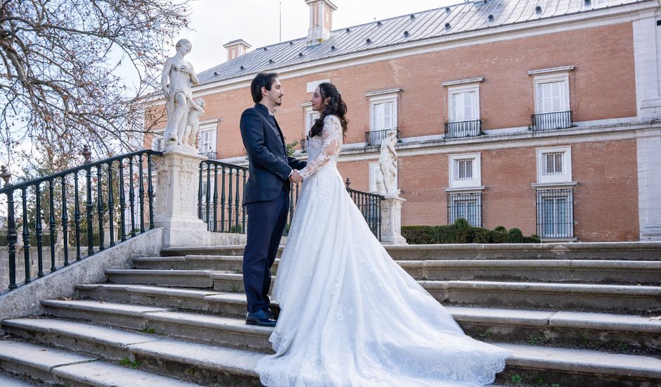 La boda de Javier y Sara en Aranjuez, Madrid