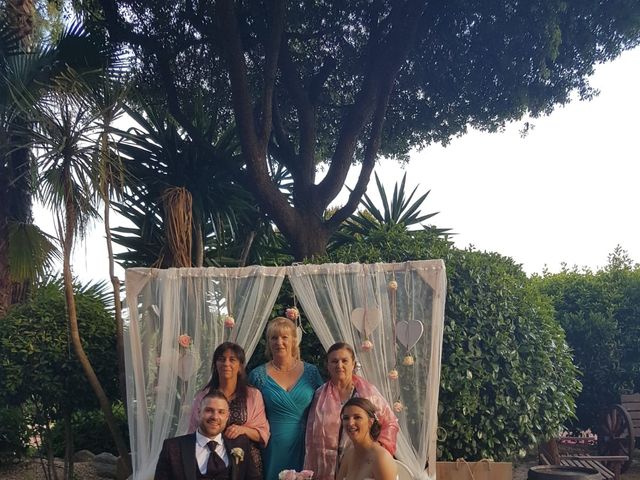 La boda de  Oscar  y Arantxa  en Sant Andreu De Llavaneres, Barcelona 1