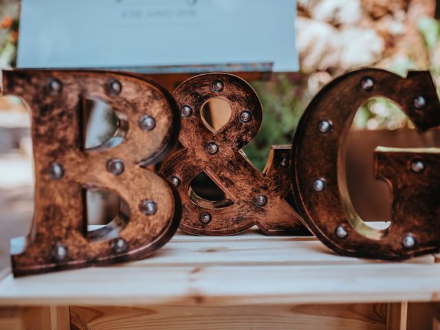 La boda de Borja y Geo en Tagamanent, Barcelona 1