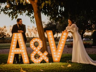 La boda de Victoria y Alfons