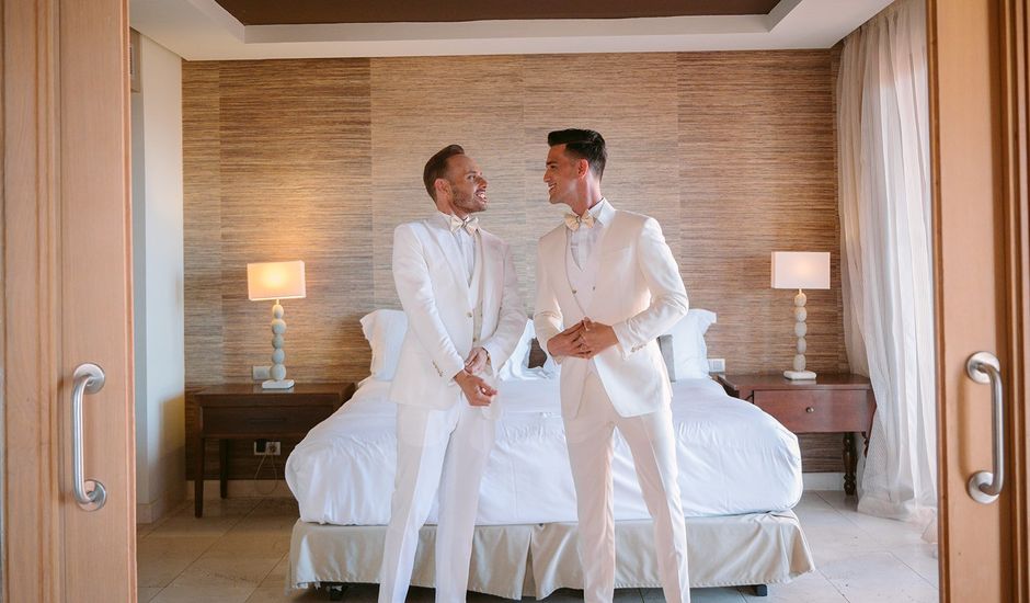 La boda de David y Cristo  en Abama, Santa Cruz de Tenerife
