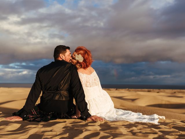 La boda de Eugenio y Anghara en Sardina Del Norte, Las Palmas 67