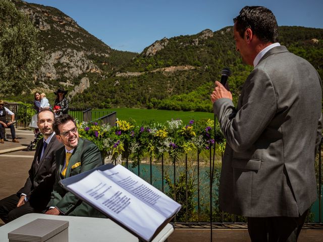 La boda de Alessandro y Alejandro en Ligüerre De Cinca, Huesca 46