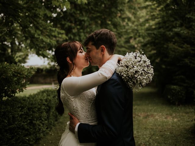 La boda de Miguel y Amaia en Santa Gadea Del Cid, Burgos 45