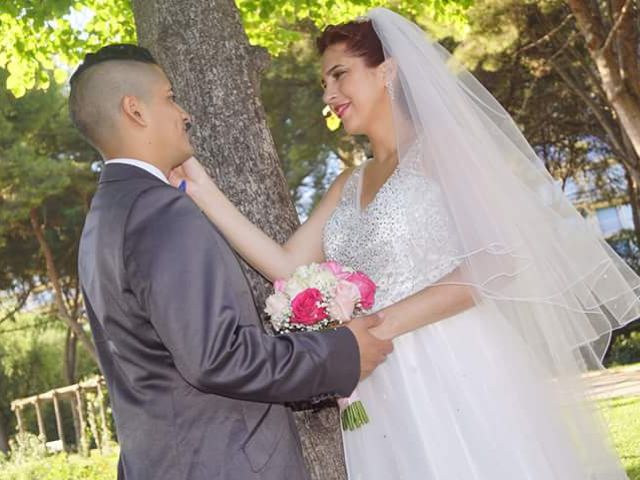 La boda de Dennys Andrés  y Leslie  en L&apos; Hospitalet De Llobregat, Barcelona 1