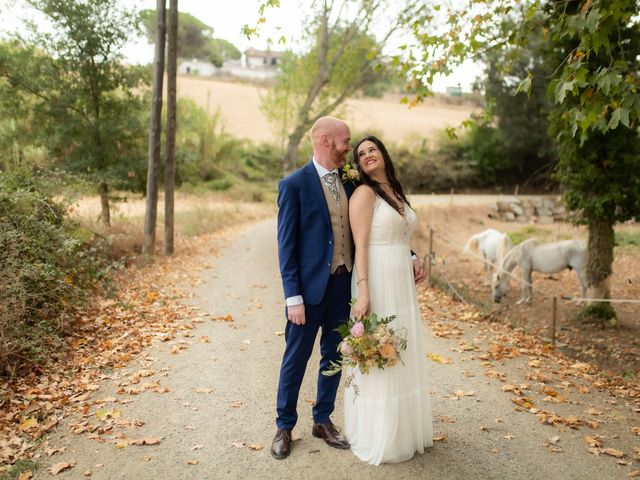 La boda de Niall y Èrica en Sant Antoni De Vilamajor, Barcelona 42