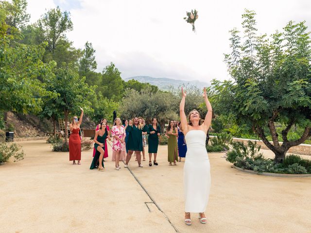 La boda de Jorge y Constanza en Benimantell, Alicante 45