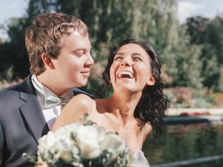 La boda de Eva y Dima