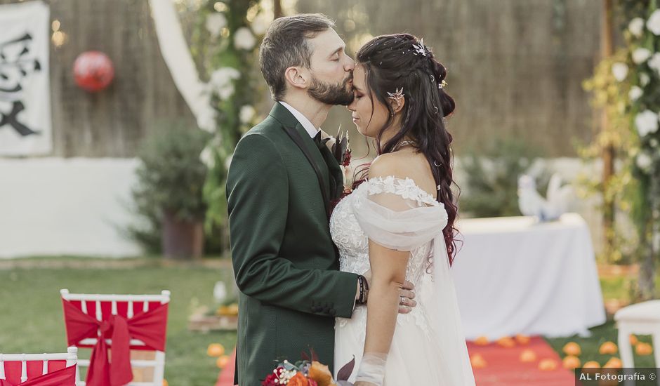 La boda de Iván y Isabel en Aranjuez, Madrid