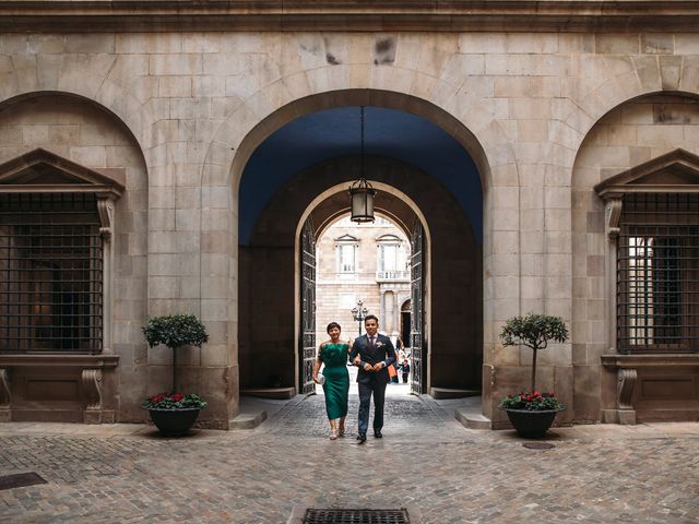 La boda de Edinson y Ximena en Sant Boi De Llobregat, Barcelona 12