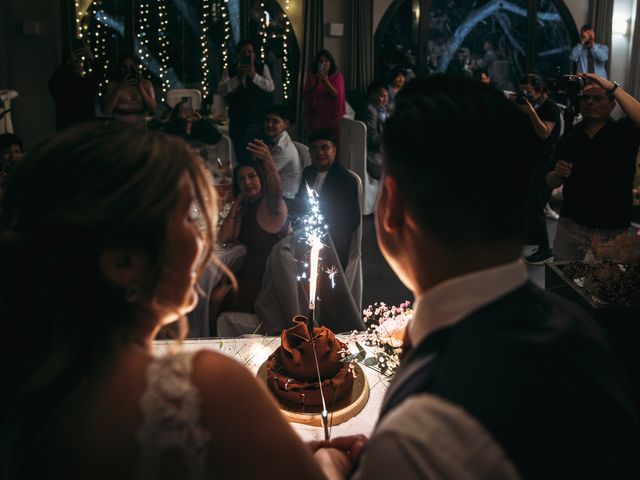 La boda de Edinson y Ximena en Sant Boi De Llobregat, Barcelona 91