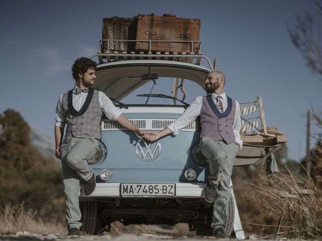 La boda de Alvaro y Kev en Viñuela, Málaga 17