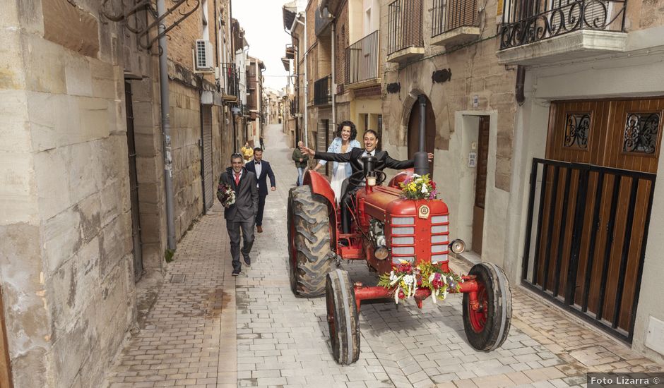 La boda de Borja y Leyre en Laguardia, Álava