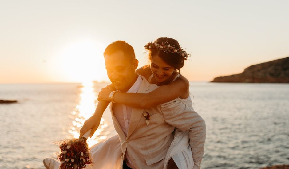 La boda de Raul y Anna en Cala Conta, Islas Baleares