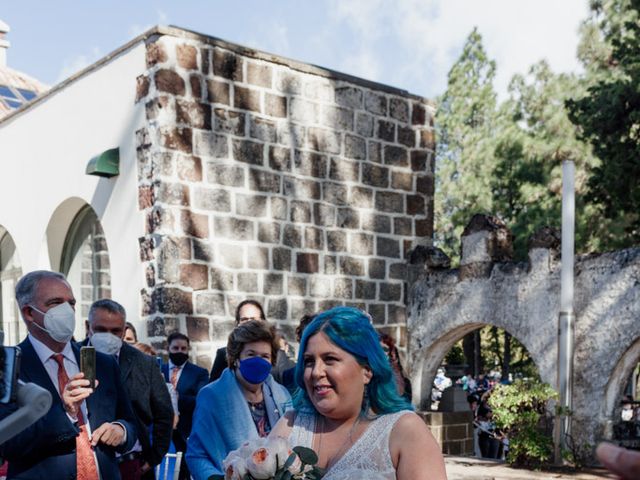 La boda de Alberto y Laura en Tejeda, Las Palmas 40