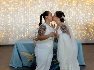 La boda de Paqui  y Isa  2