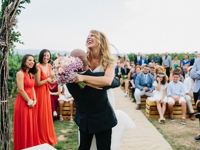 La boda de David y Tania en Sant Cugat Sesgarrigues, Barcelona 2