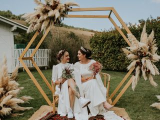 La boda de Garbiñe y Sheyla