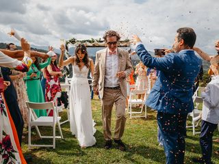 La boda de Estefanía y Xabier