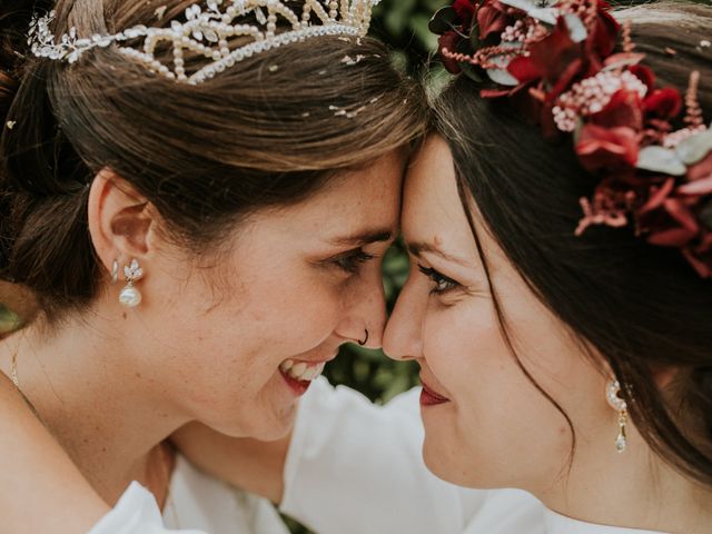 La boda de Sheyla y Garbiñe en Quejana, Álava 43