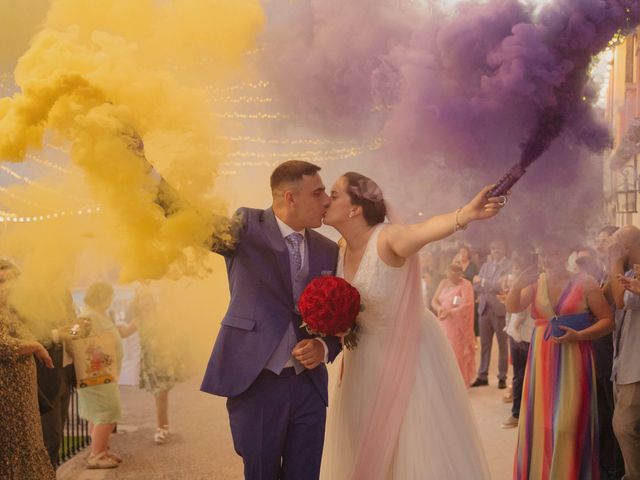 La boda de Alejandro y Carmen en Jimera De Libar, Málaga 2