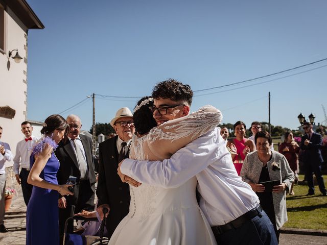 La boda de Borja y Ángela  en El Franco, Asturias 20