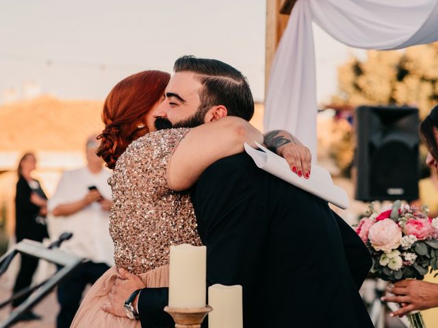 La boda de Toni y María en Caracuel De Calatrava, Ciudad Real 79
