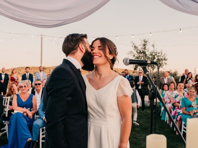 La boda de Toni y María en Caracuel De Calatrava, Ciudad Real 81