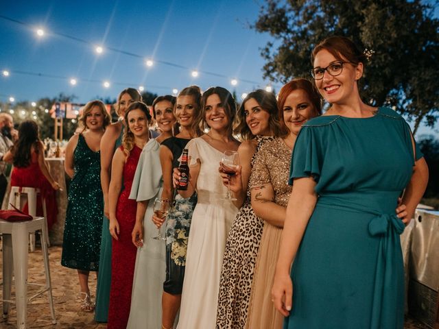 La boda de Toni y María en Caracuel De Calatrava, Ciudad Real 115