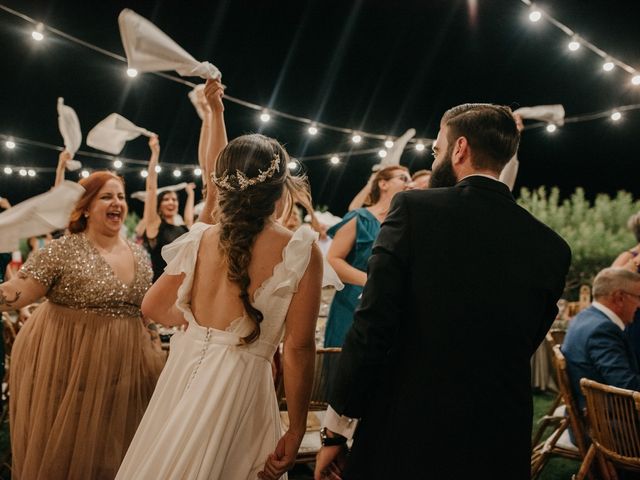 La boda de Toni y María en Caracuel De Calatrava, Ciudad Real 119
