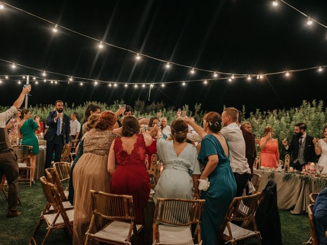 La boda de Toni y María en Caracuel De Calatrava, Ciudad Real 121